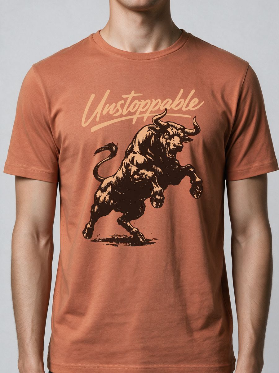 Unstoppable T-Shirt For Men - Half Sleeve - alternate view 5