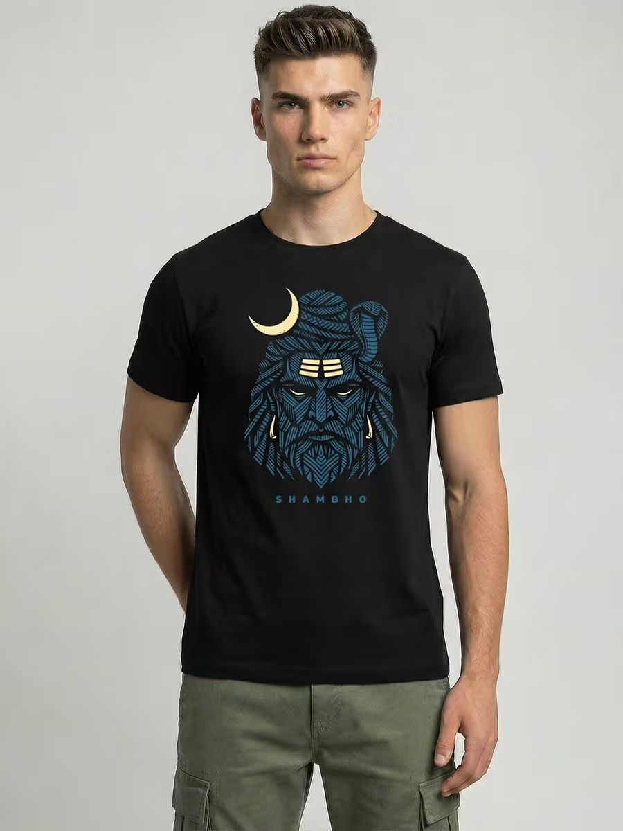 Shambho T-Shirt For Men - Half Sleeve