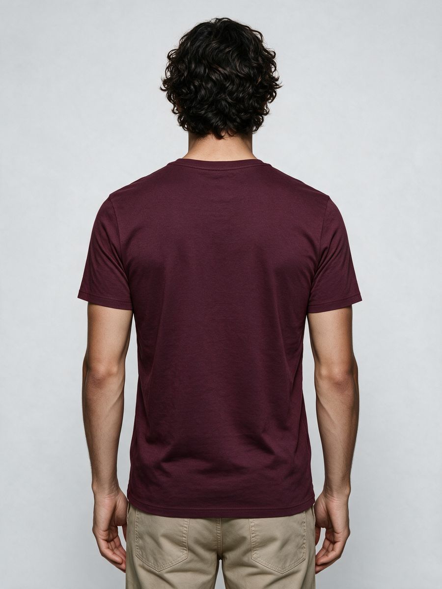 Born Rebel T-Shirt For Men - Half Sleeve - alternate view 2
