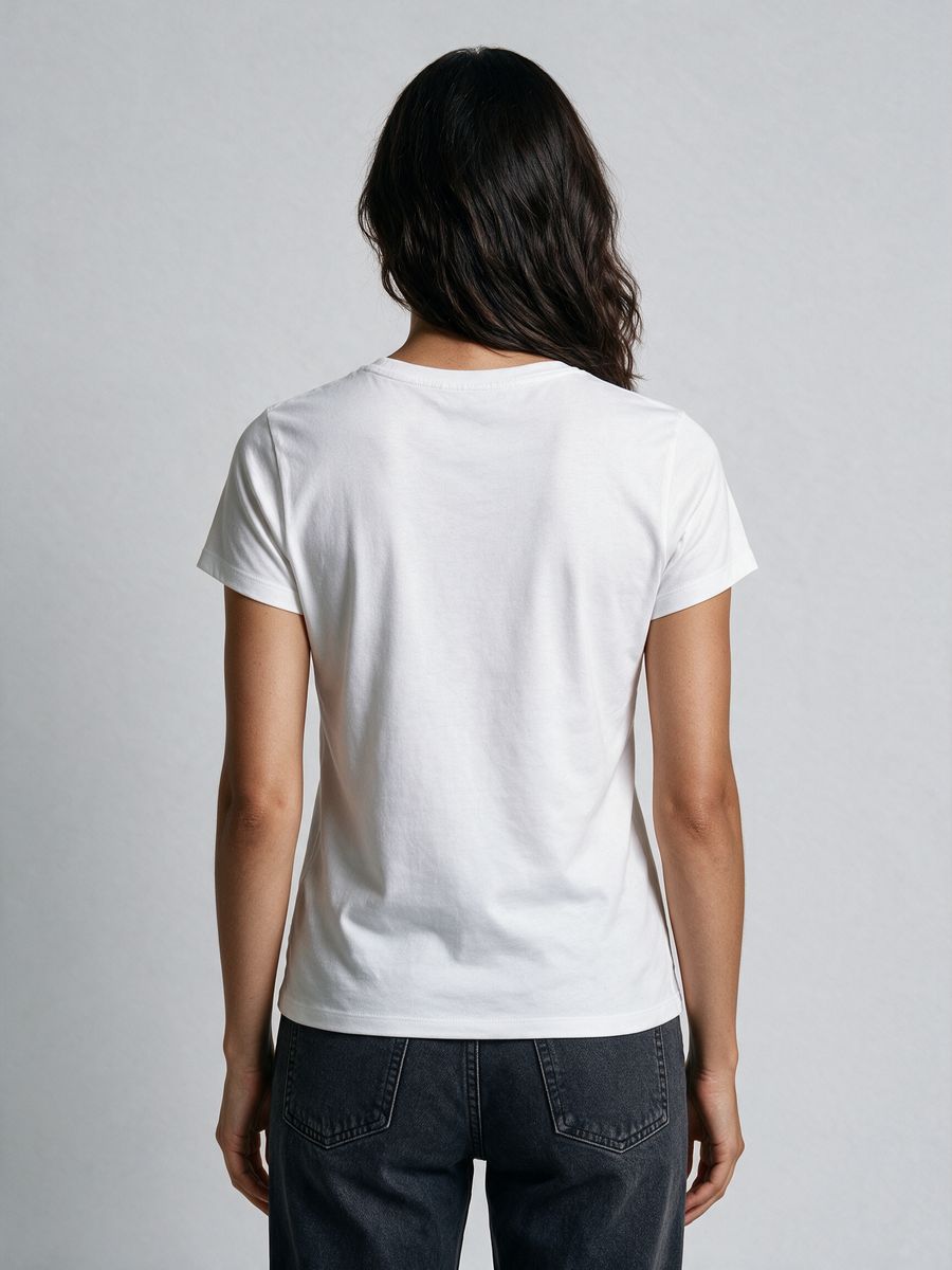 Rhythm Music T-Shirt For Women - Half Sleeve - alternate view 2