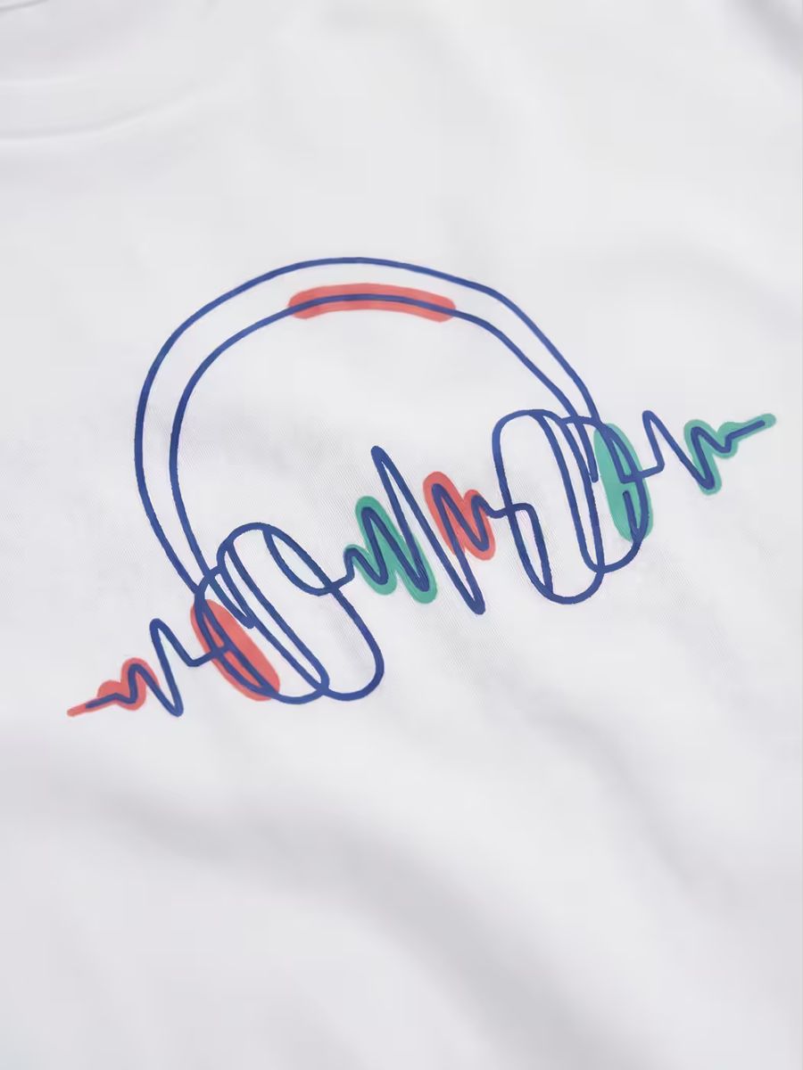 Sound Pulse T-Shirt For Men - Half Sleeve 2