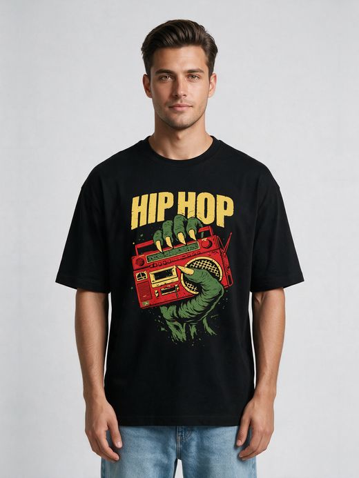 Hip Hop Streetwear Oversized T-Shirt