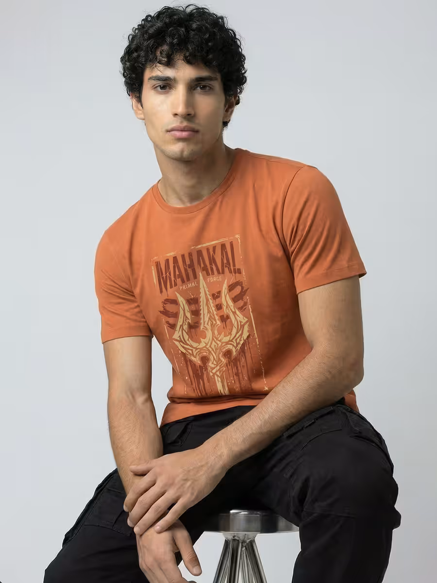 Mahakal Primal Force T-Shirt For Men - Half Sleeve 6