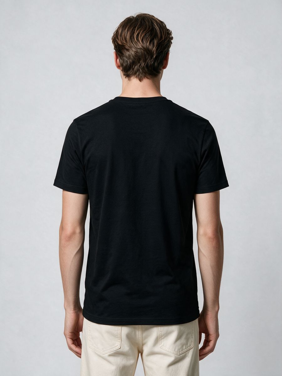 Music Addict T-Shirt For Men - Half Sleeve - alternate view 2