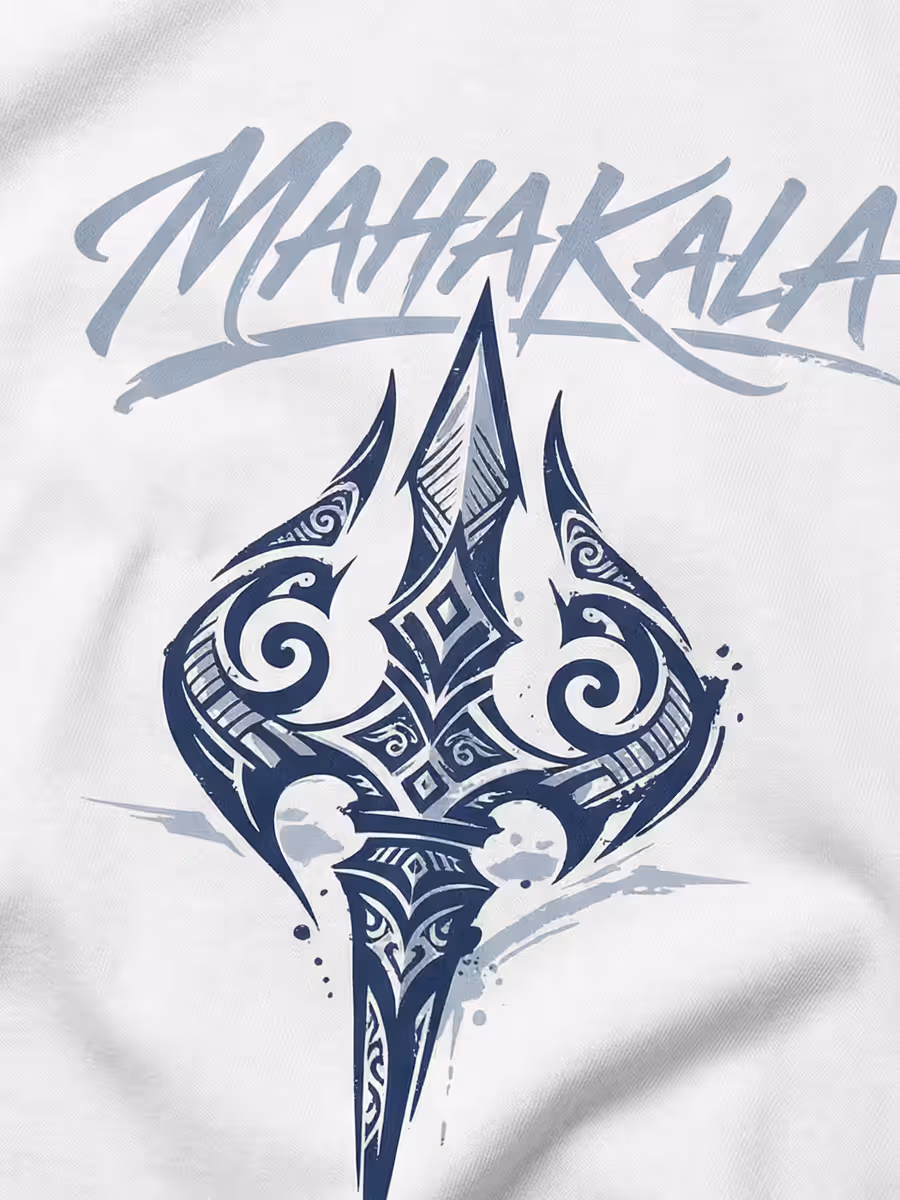 Mahakala T-Shirt For Men - Half Sleeve 2