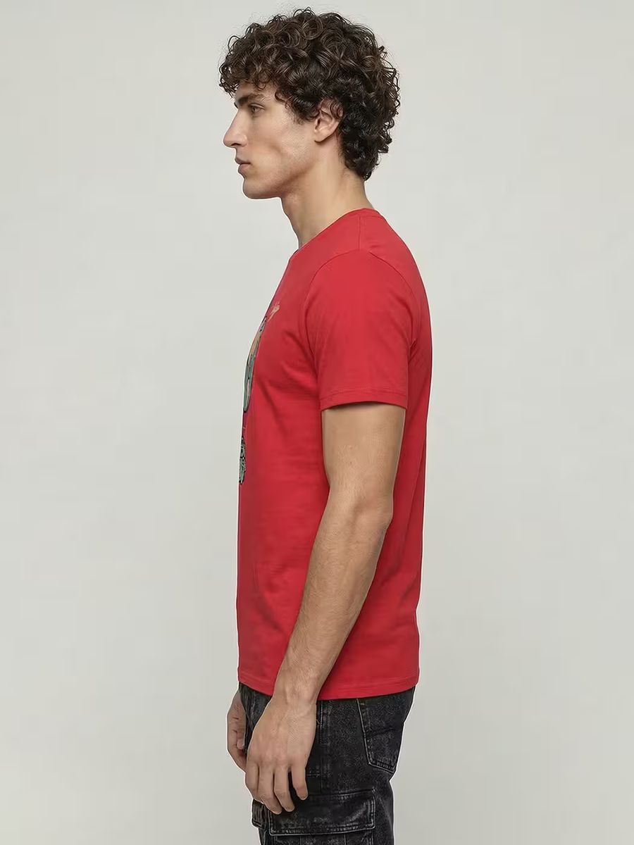 Explorer Travel Globe T-Shirt For Men - Half Sleeve - alternate view 4