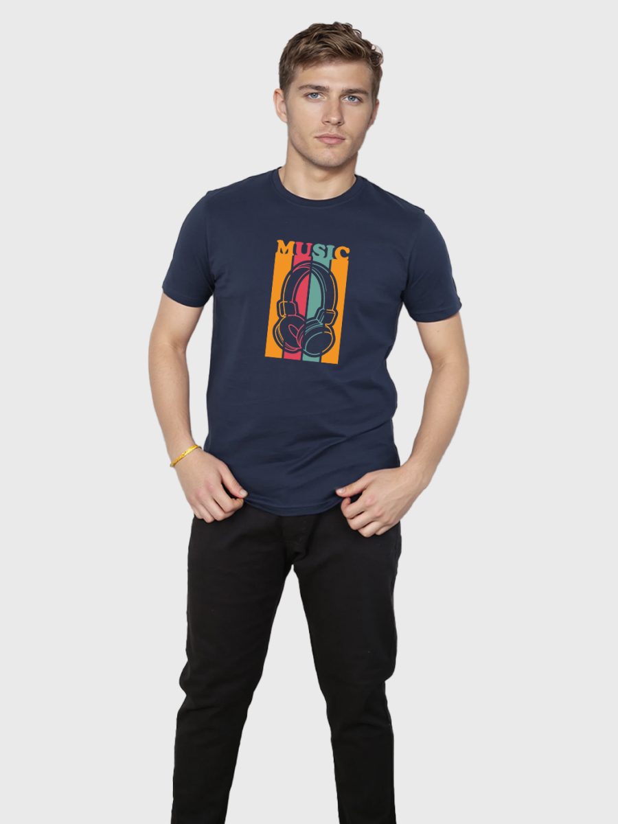 Music Graphic T-Shirt - Image 3