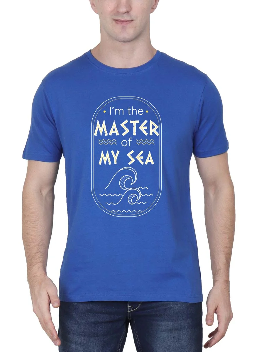 I'm The Master Of My Sea Quotes T-Shirt - Image 2