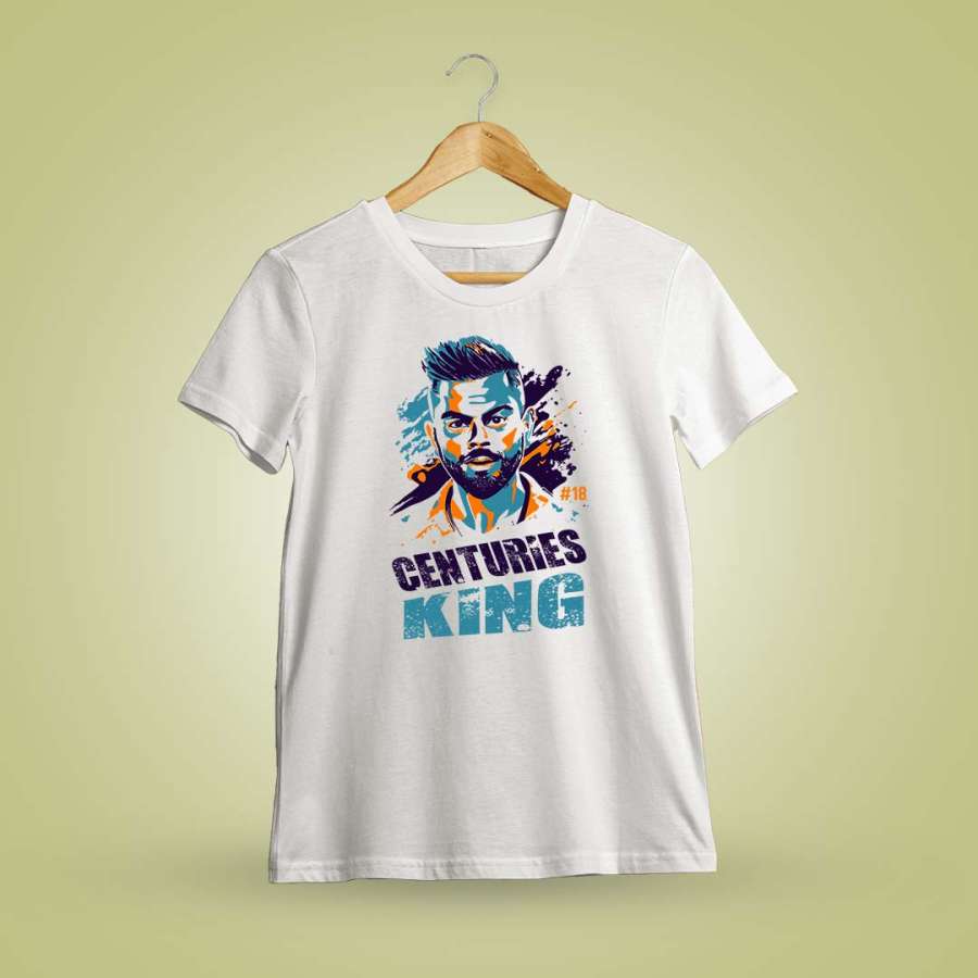 Centuries King Virat Kohli T-Shirt