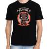 Here Comes Trouble Funny T-Shirt - Image 2