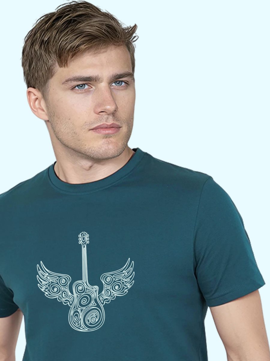 Guitar Graphic T-Shirt - Image 2