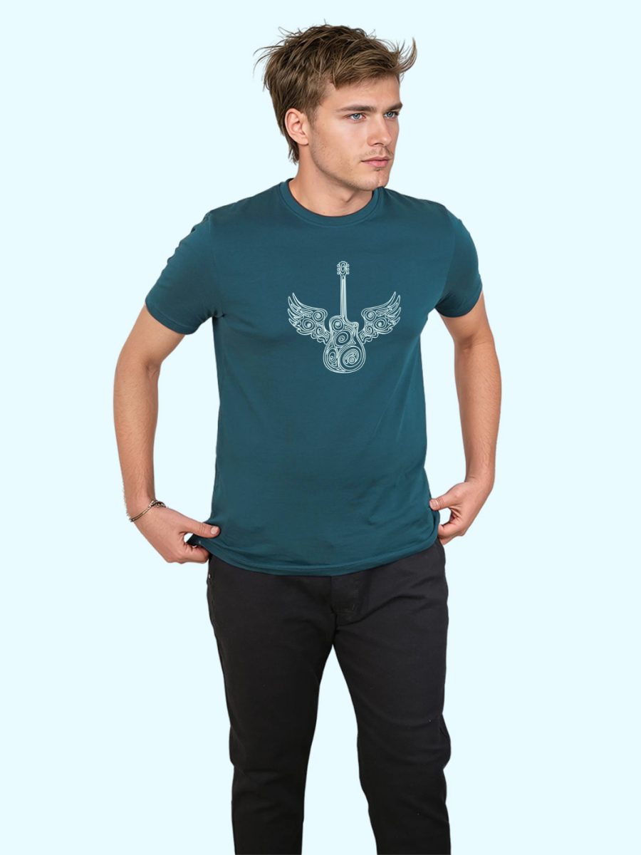 Guitar Graphic T-Shirt - Image 3