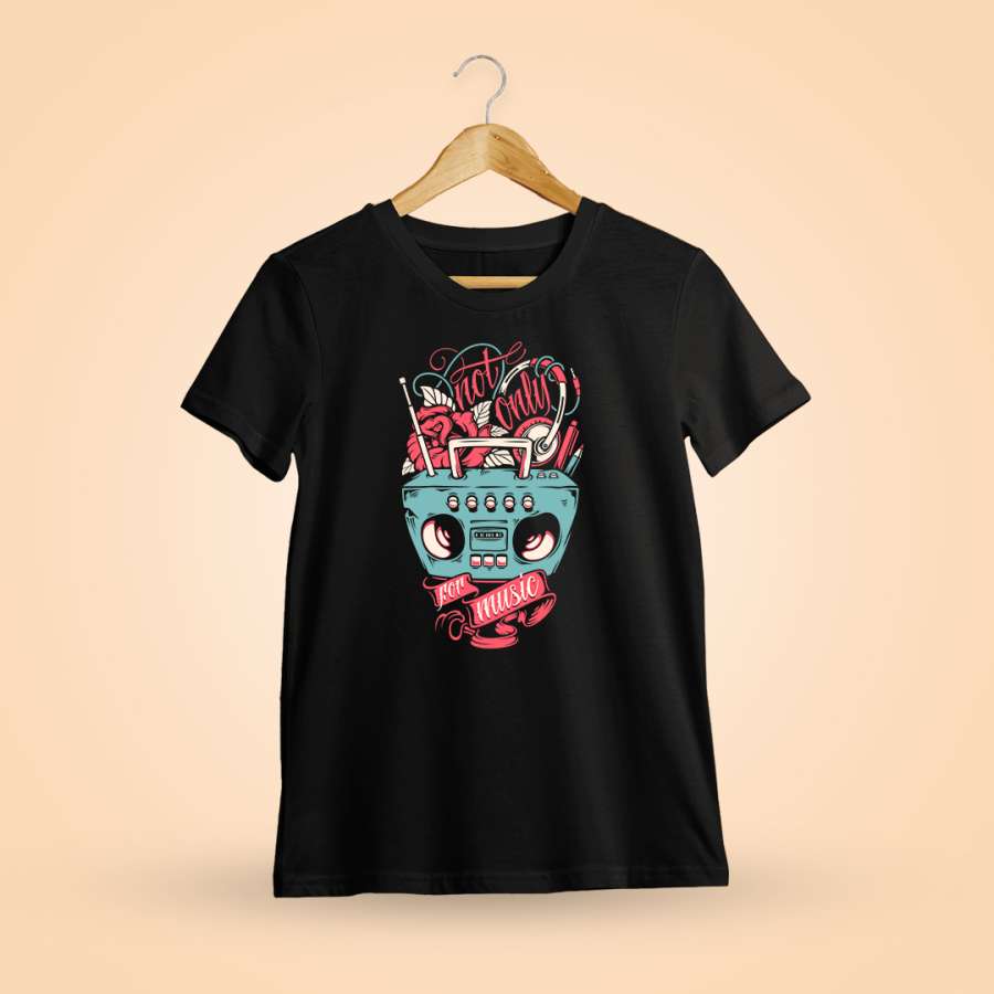 Not Only For Music Graphic T-Shirt