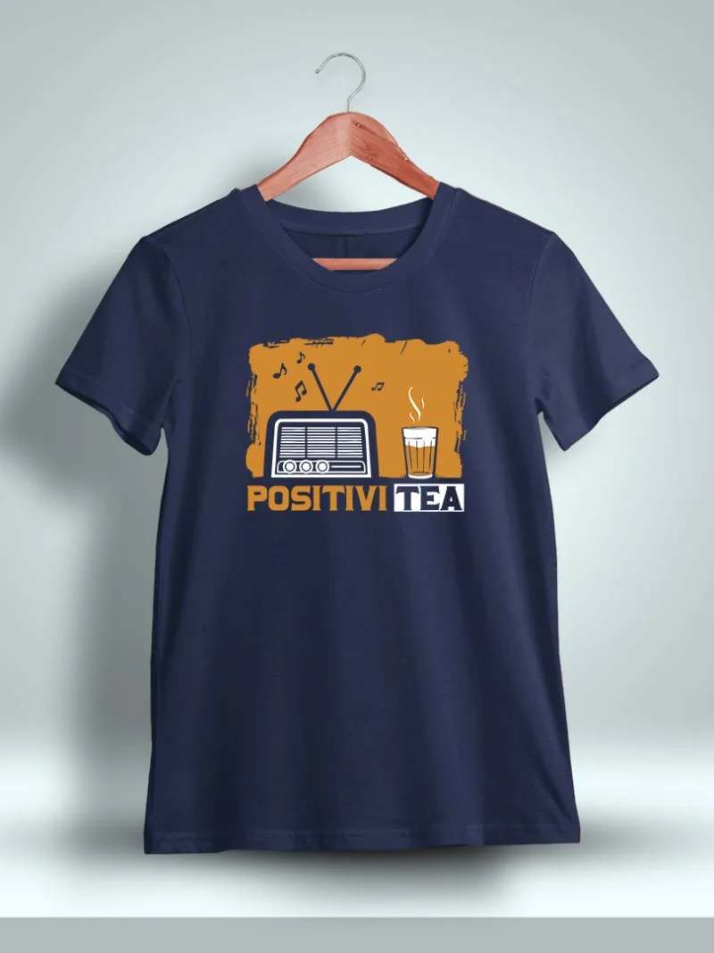 Positivitea Chai T-Shirt For Men - Half Sleeve