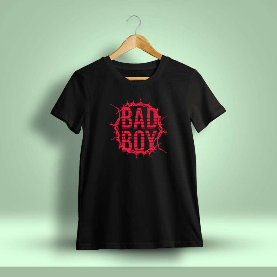 Bad Boy Printed T-Shirt For Men - Half Sleeve