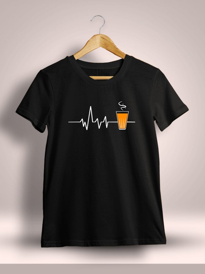 Chai Printed T-Shirt For Men - Half Sleeve