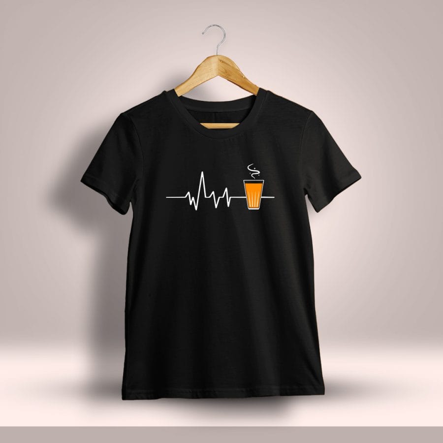 Chai Printed T-Shirt For Men - Half Sleeve