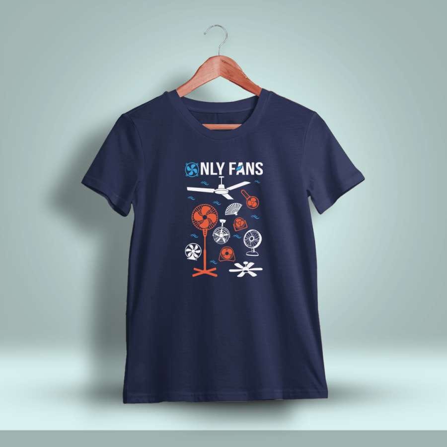 Only Fans Printed T-Shirt For Men - Half Sleeve