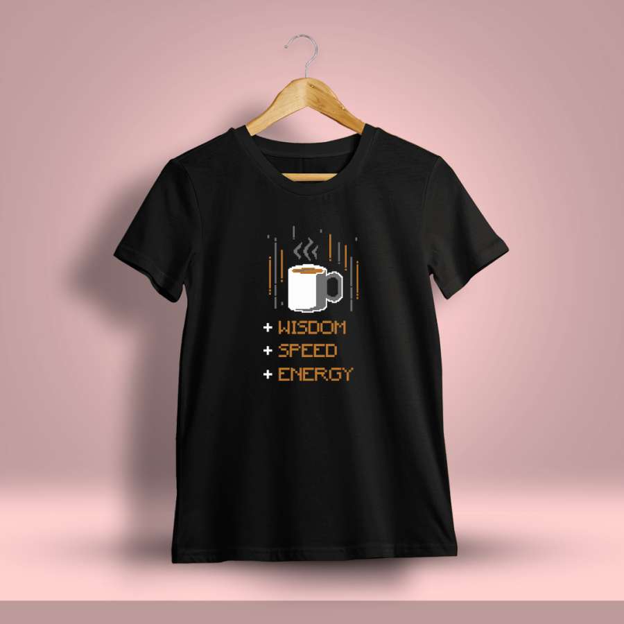 Coffee Printed T-Shirt For Men - Half sleeve