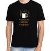 Coffee Printed T-Shirt For Men - Half sleeve - Image 2