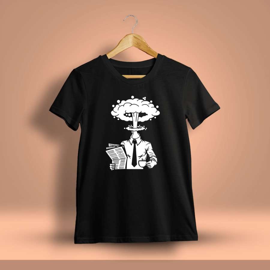 Mind Blown Printed T-Shirt For Men - Half Sleeve