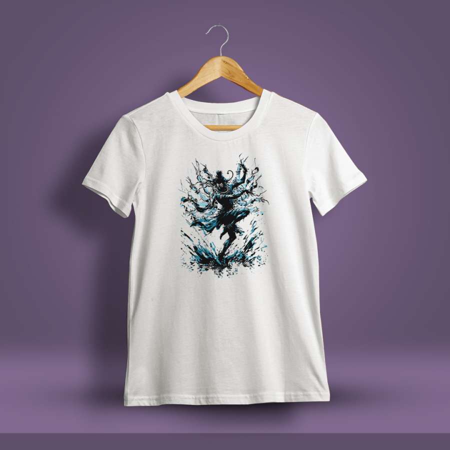 Shiva Thandav Printed T-Shirt For Men - Half sleeve