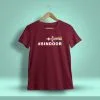 Sindoor T-Shirt For Men - Half Sleeve Maroon
