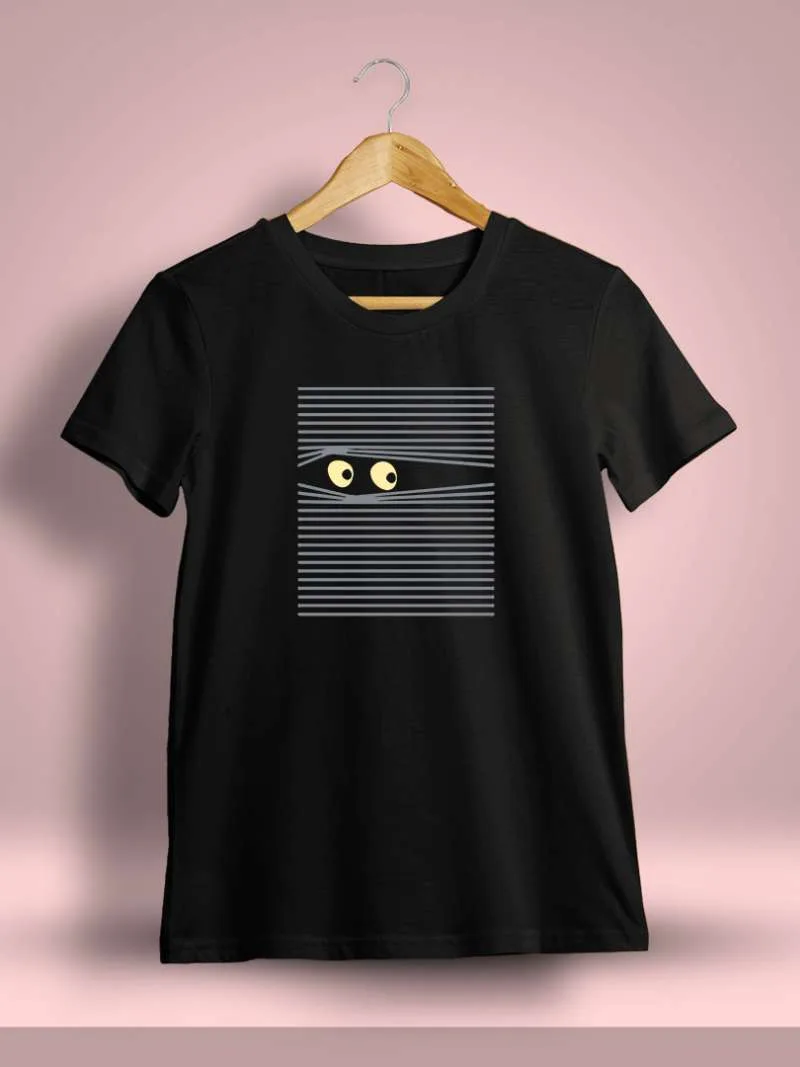 Sneak Graphic Printed T-Shirt For Men - Half Sleeve