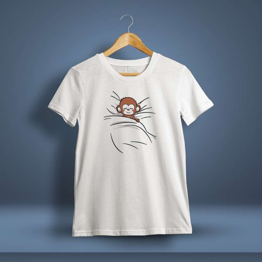 Just Sleep Graphic Printed T-Shirt For Men - Half Sleeve