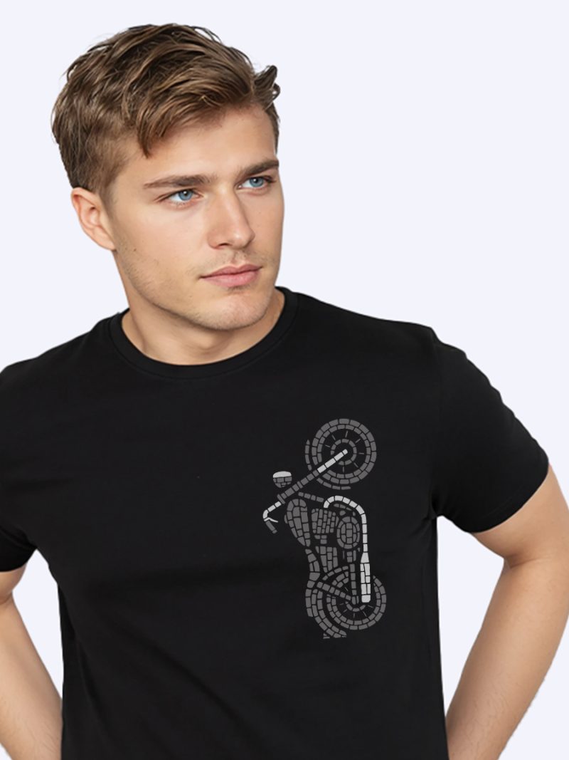 Bike Mosaic Art T-Shirt