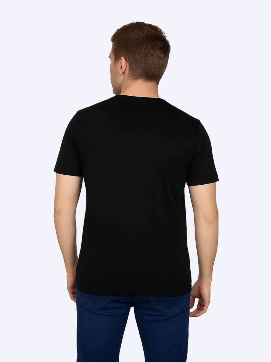 Rebel Printed T-Shirt For Men - Half Sleeve - Image 5