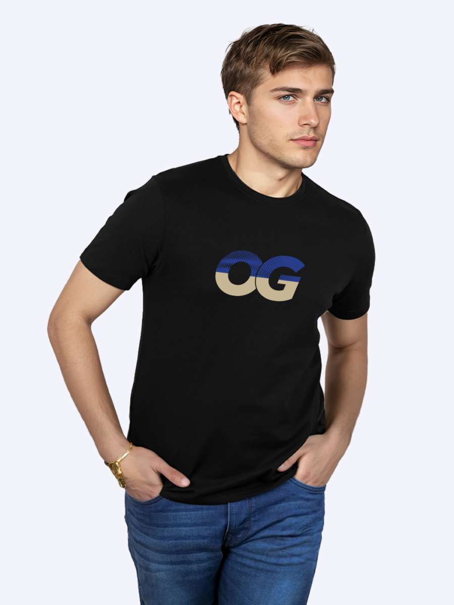 OG Printed T-Shirt For Men - Half Sleeve - Image 3