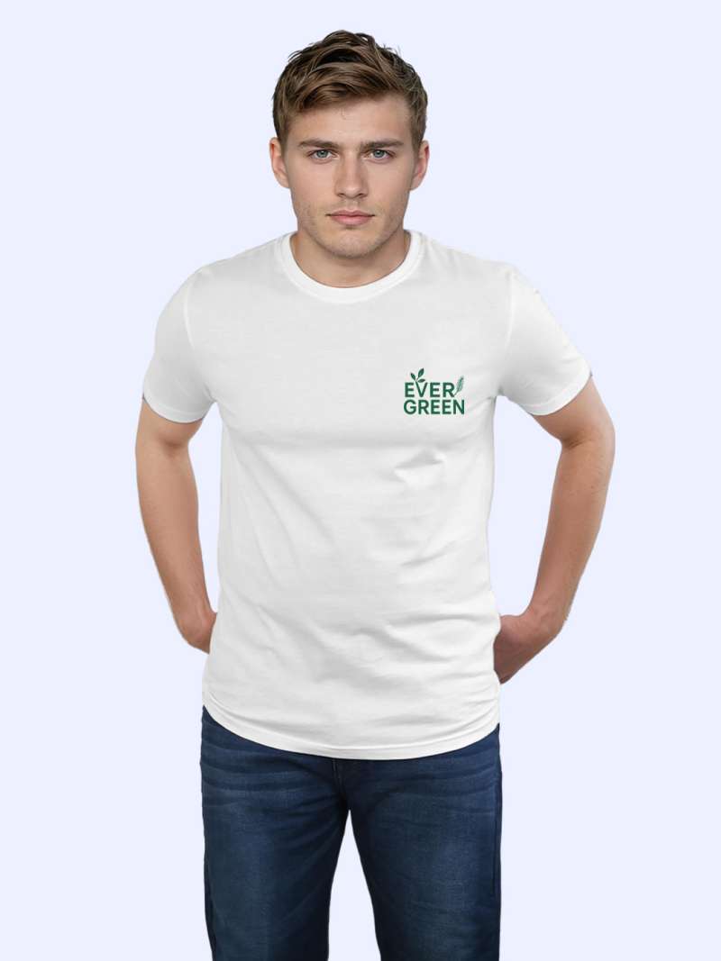 Evergreen T-Shirt For Men - Half Sleeve