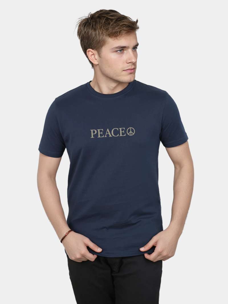 Peace T-Shirt For Men - Half Sleeve