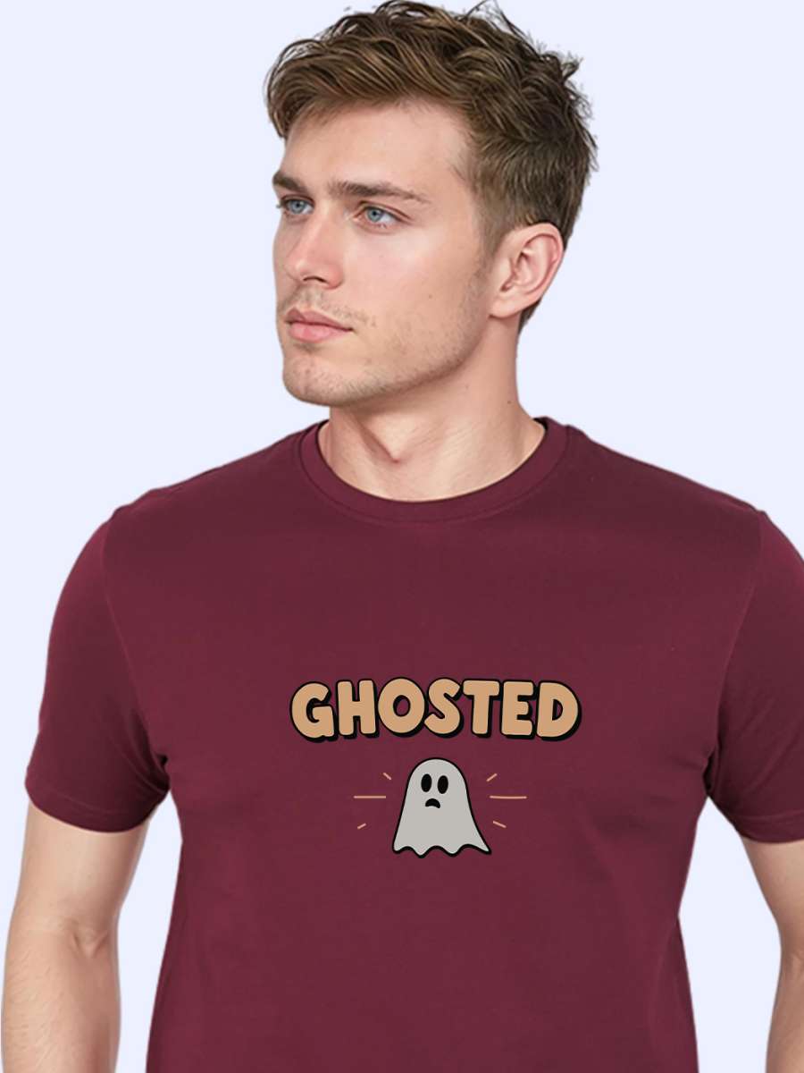 Ghosted T-Shirt For Men - Half Sleeve - Image 2