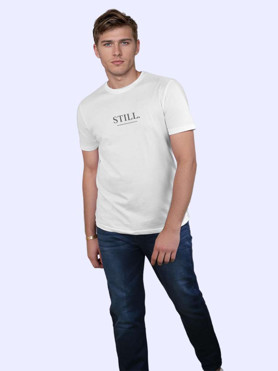 Still T-Shirt For Men - Half Sleeve - Image 4