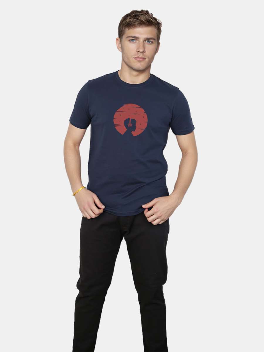 Melody Horizon T-Shirt For Men - Half Sleeve - Image 4
