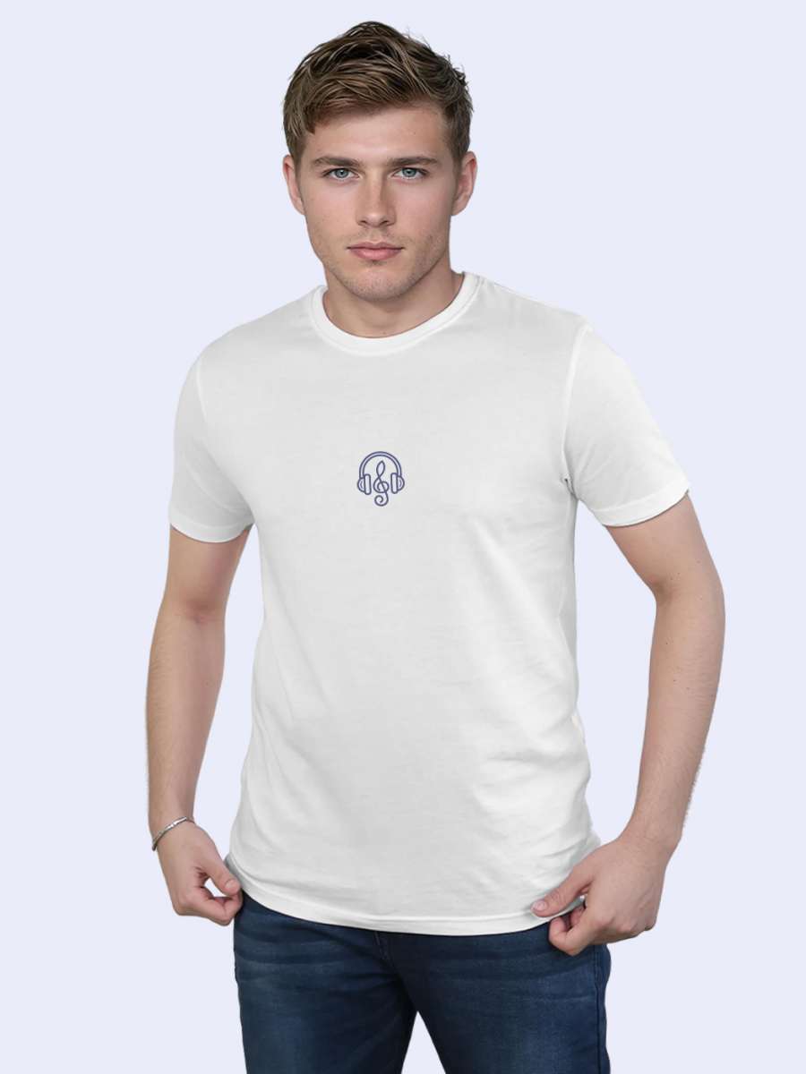 Music T-Shirt For Men - Half Sleeve - Image 3