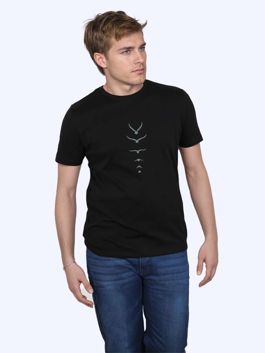 Wings T-Shirt For Men - Half Sleeve - Image 3