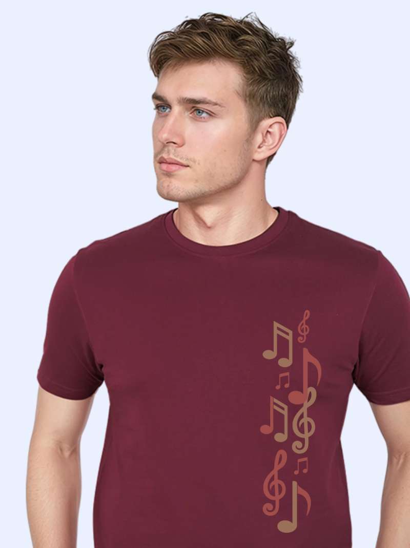 Musical T-Shirt For Men - Half Sleeve
