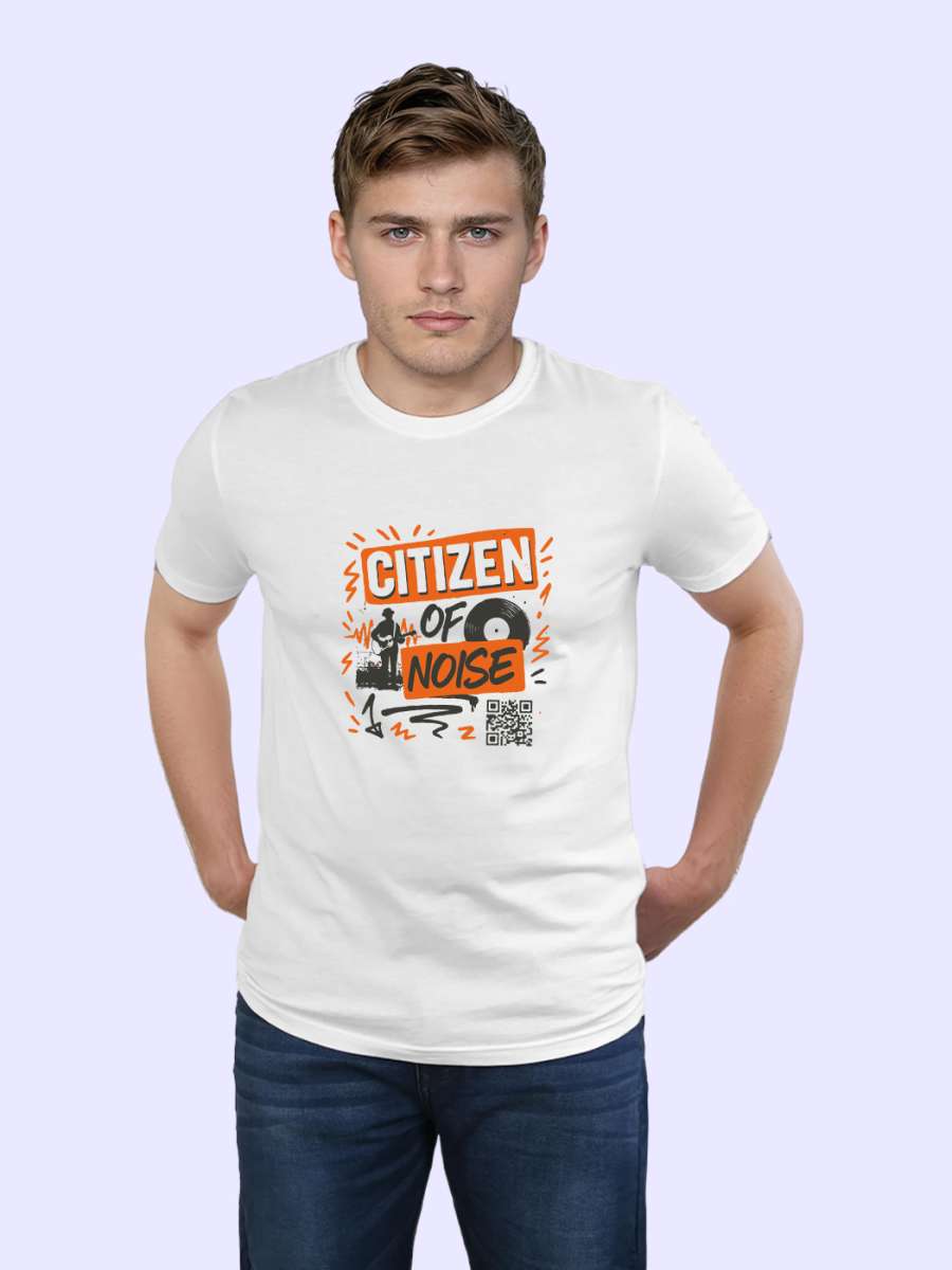 Citizen Of The Noise T-Shirt For Men - Half Sleeve - Image 3
