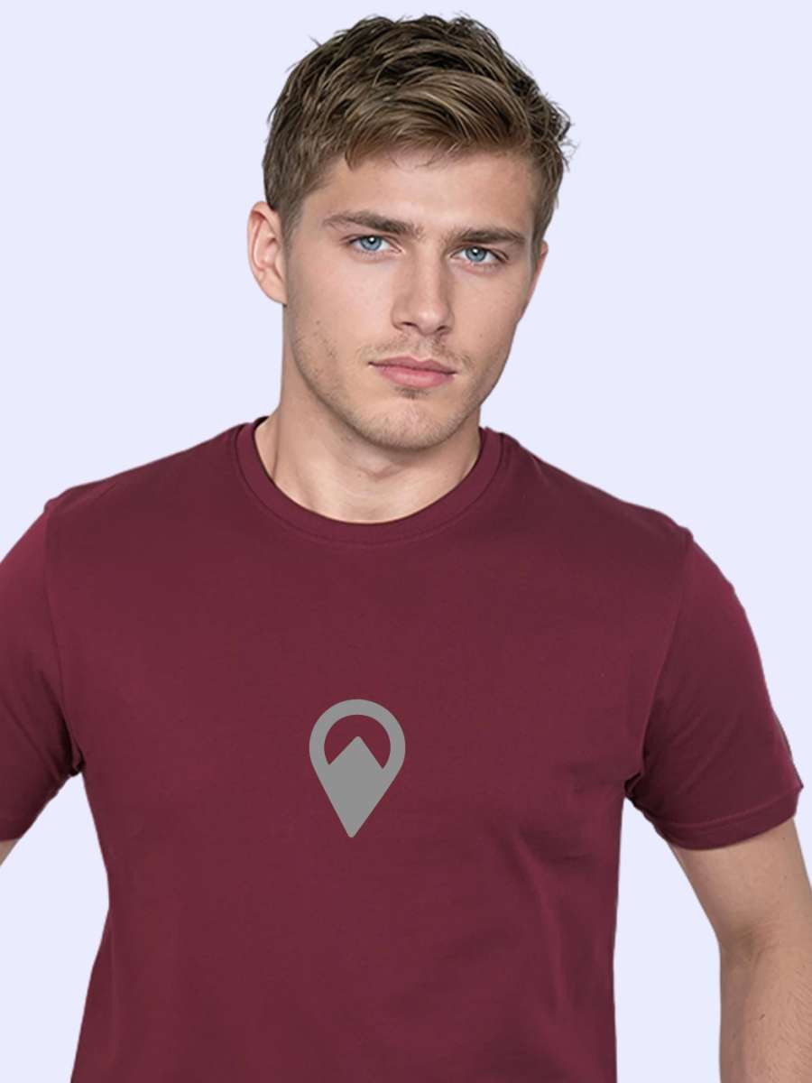 Travel Location T-Shirt For Men - Half Sleeve - Image 2