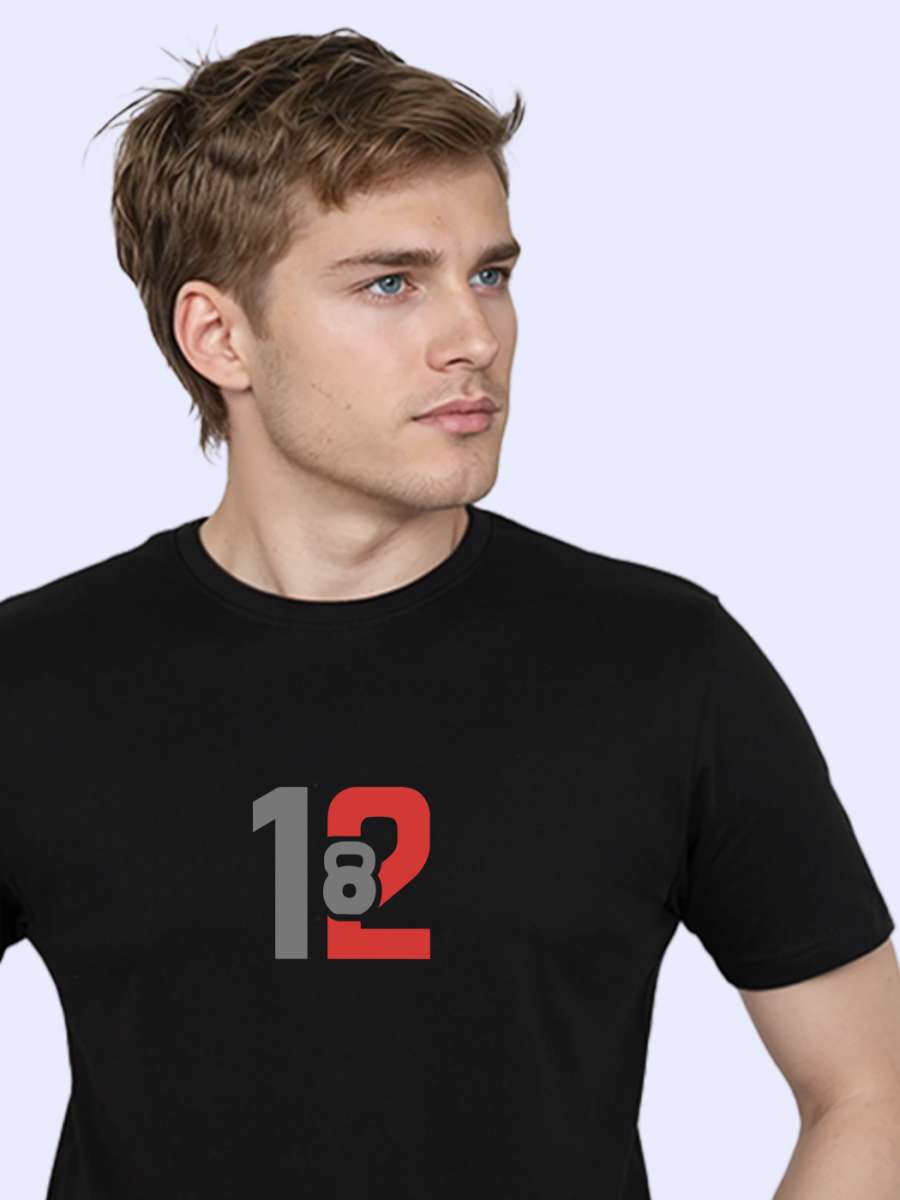 12 Counts T-Shirt For Men - Half Sleeve - Image 2