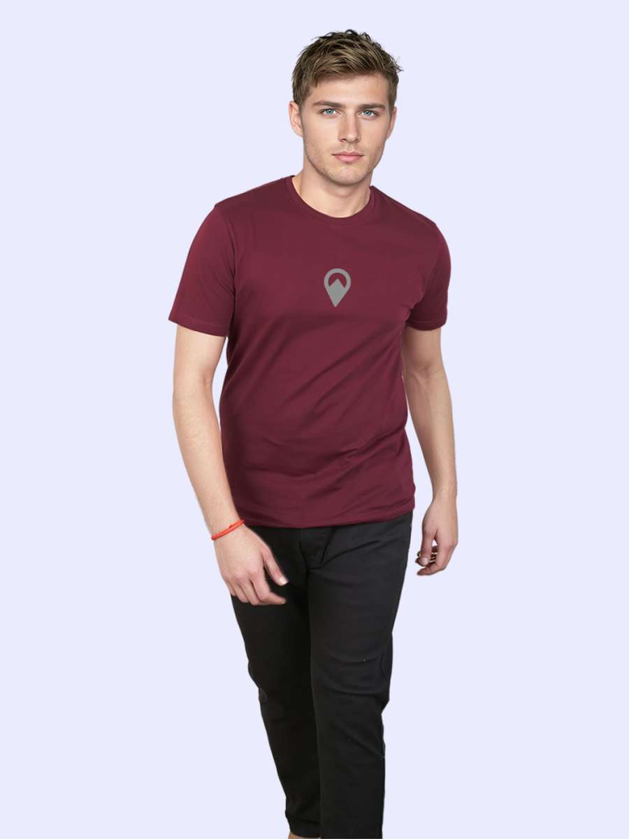 Travel Location T-Shirt For Men - Half Sleeve - Image 3