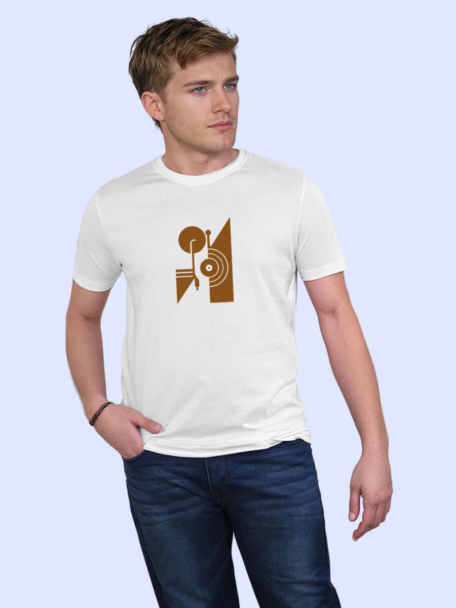 Retro Music T-Shirt For Men - Half Sleeve - Image 3