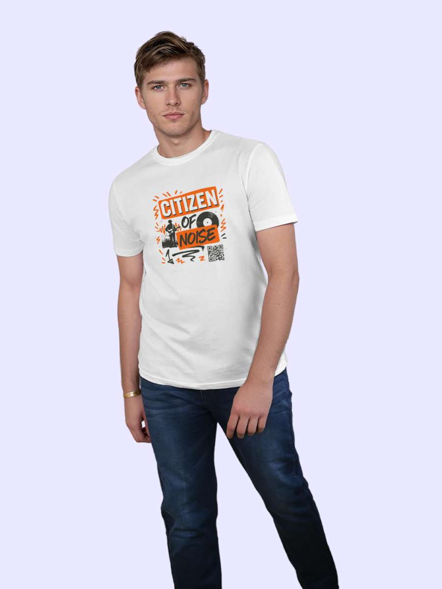 Citizen Of The Noise T-Shirt For Men - Half Sleeve - Image 4