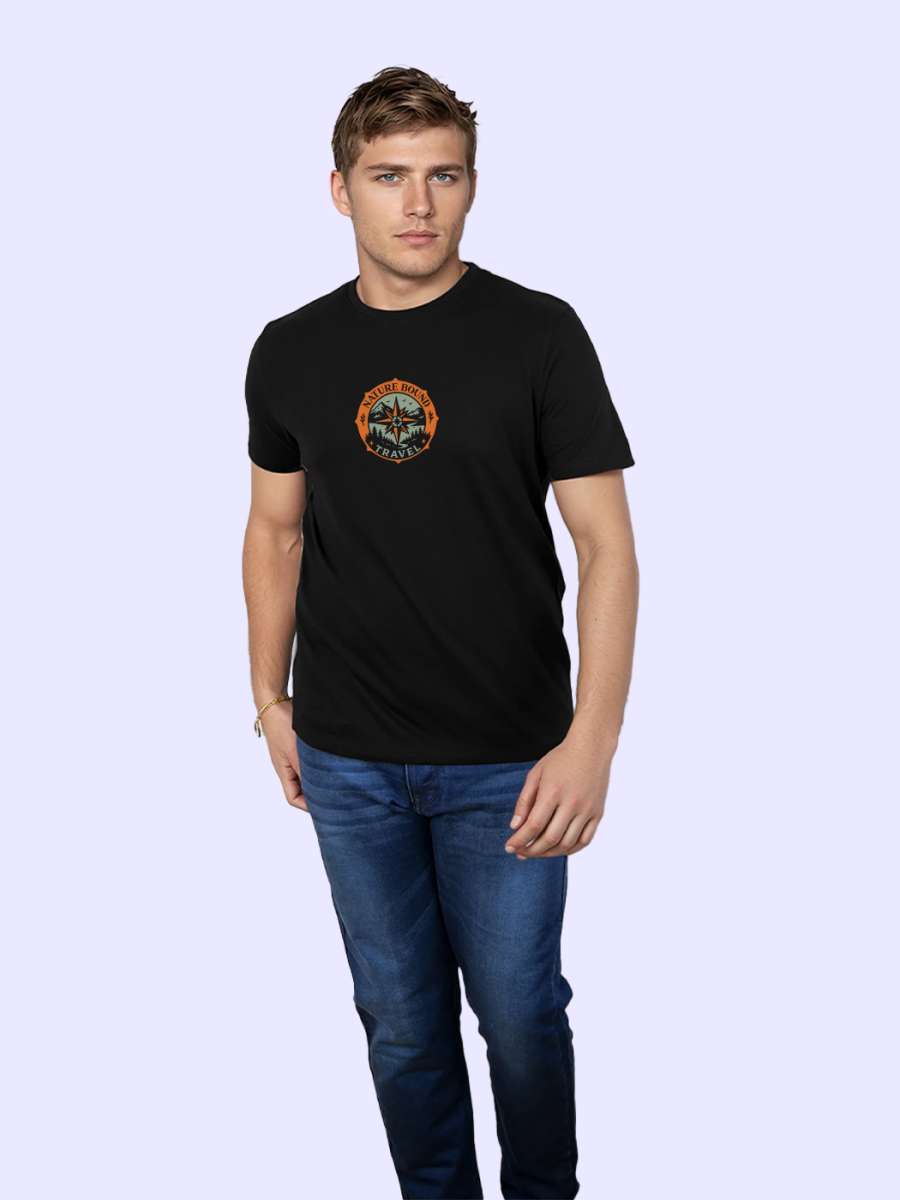 Nature Bound T-Shirt For Men - Half Sleeve - Image 4