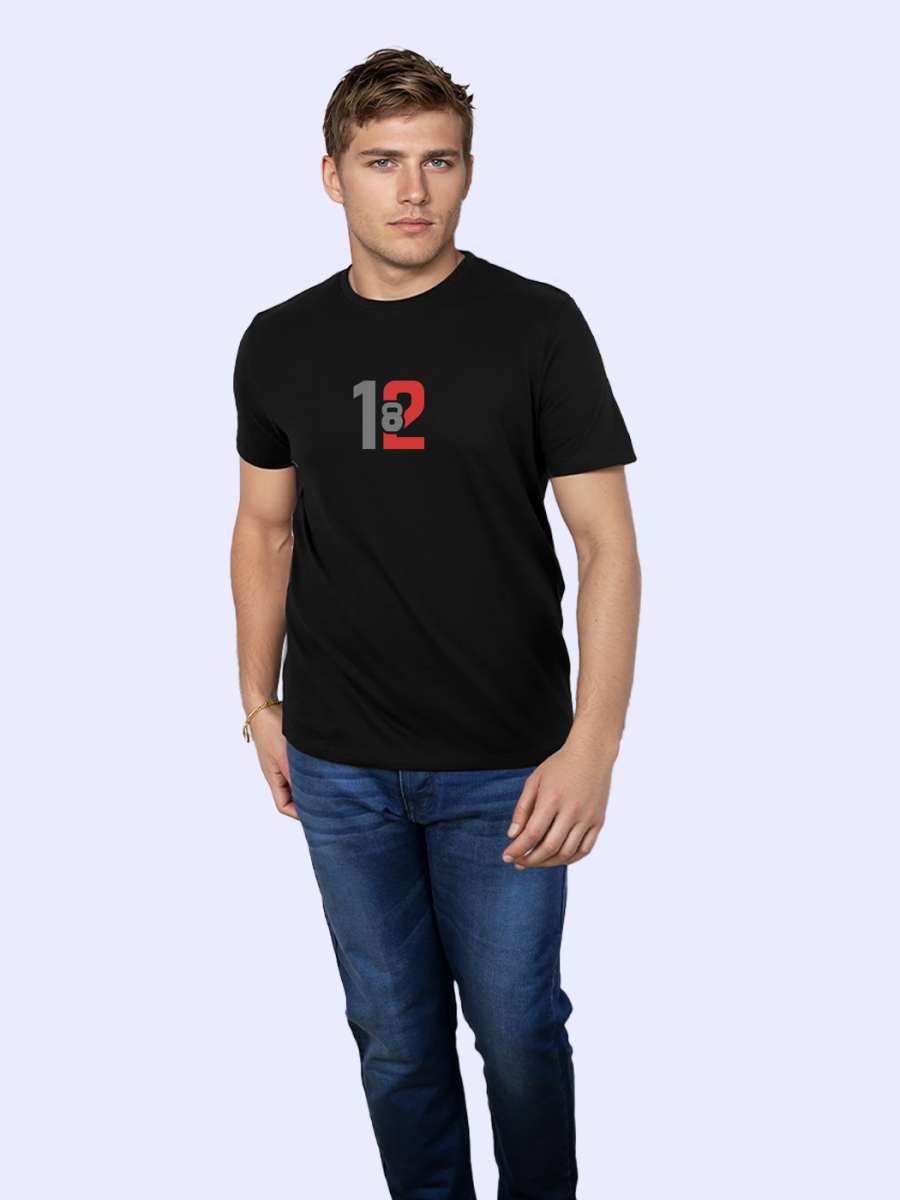 12 Counts T-Shirt For Men - Half Sleeve - Image 4