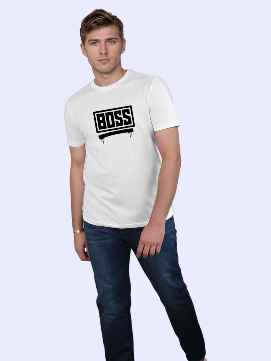 BOSS T-Shirt For Men - Half Sleeve - Image 4