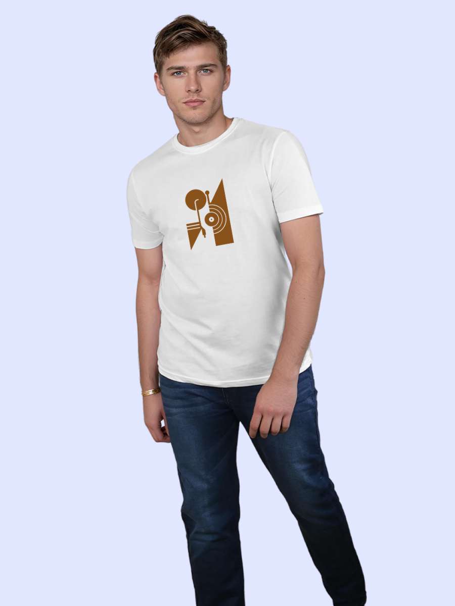 Retro Music T-Shirt For Men - Half Sleeve - Image 4